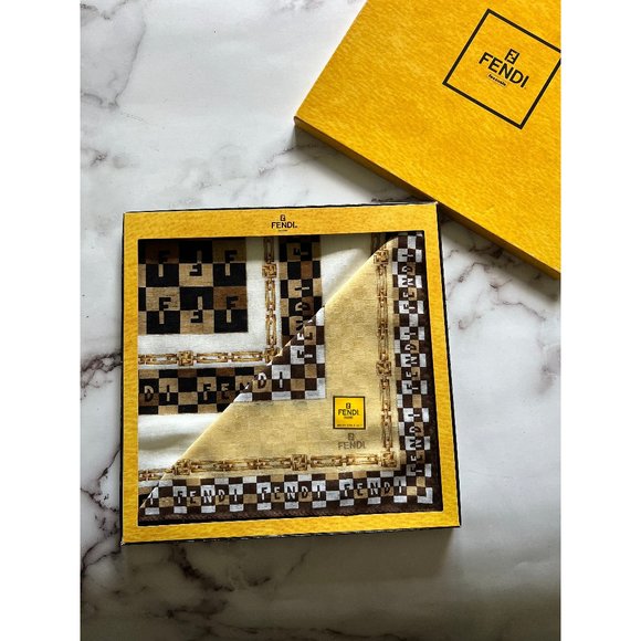Fendi Accessories - Fendi Monogram Scarves, Bandana set